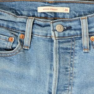 Levi's Wedgie Straight ankle length Jeans 26